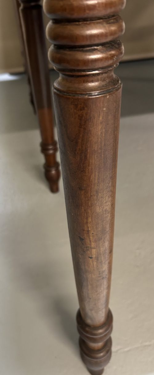 PAIR OF GEORGIAN MAHOGANY CONSOLE TABLES - ADDITIONAL PHOTO 9