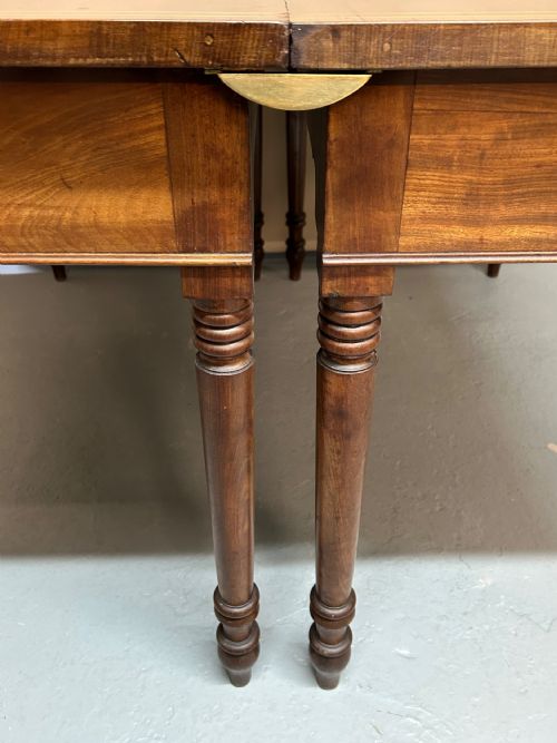 PAIR OF GEORGIAN MAHOGANY CONSOLE TABLES - ADDITIONAL PHOTO 4