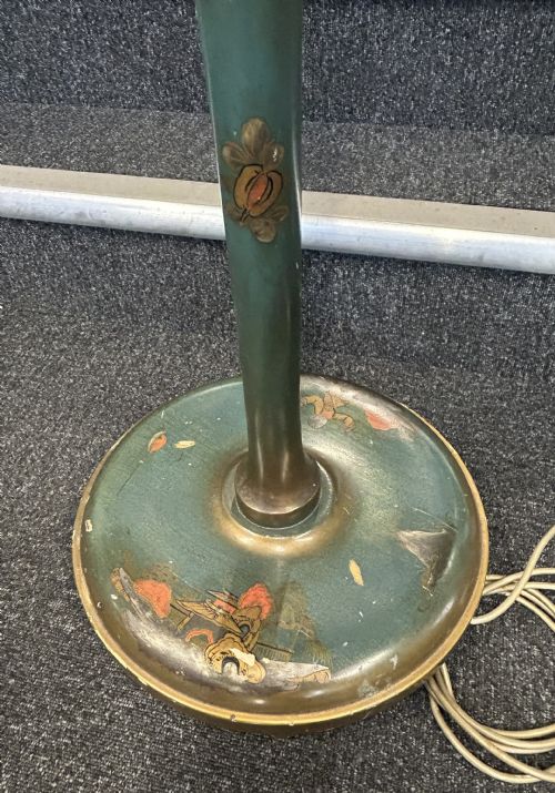 1920S CHINOISERIE LACQUERED FLOOR LAMP - ADDITIONAL PHOTO 1