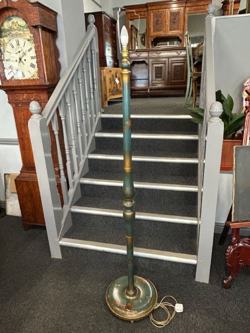 1920S CHINOISERIE LACQUERED FLOOR LAMP - ADDITIONAL PHOTO 3