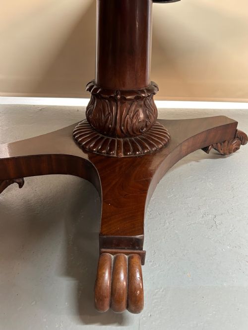 WILLIAM 1V MAHOGANY BREAKFAST TABLE - ADDITIONAL PHOTO 3