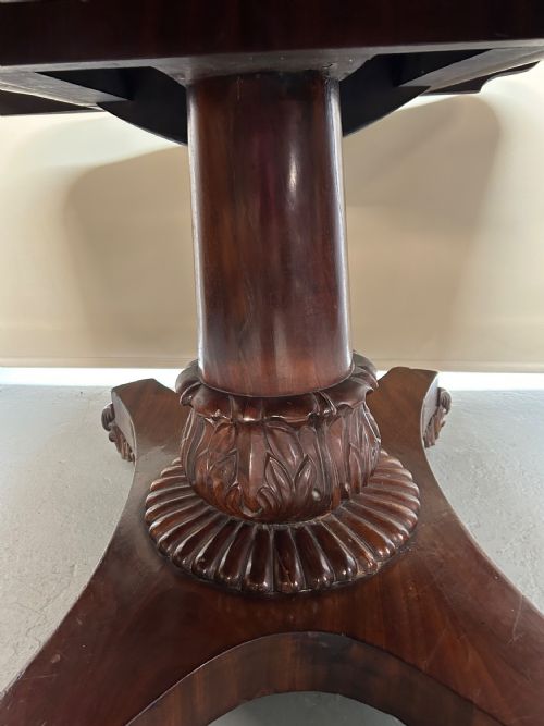 WILLIAM 1V MAHOGANY BREAKFAST TABLE - ADDITIONAL PHOTO 4