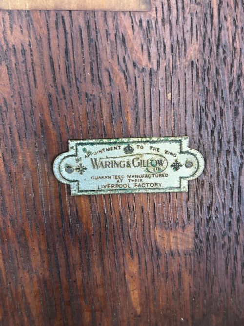 WARING AND GILLOW PETIT OAK SIDE TABLE - ADDITIONAL PHOTO 3