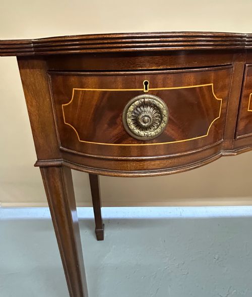 MAHOGANY GEORGIAN STYLE CONSOLE TABLE - ADDITIONAL PHOTO 5