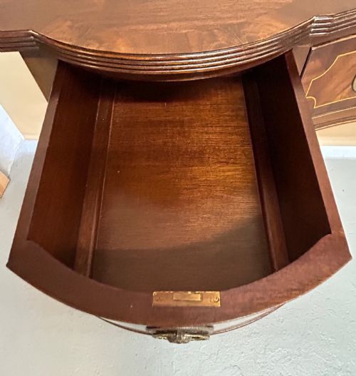 MAHOGANY GEORGIAN STYLE CONSOLE TABLE - ADDITIONAL PHOTO 6