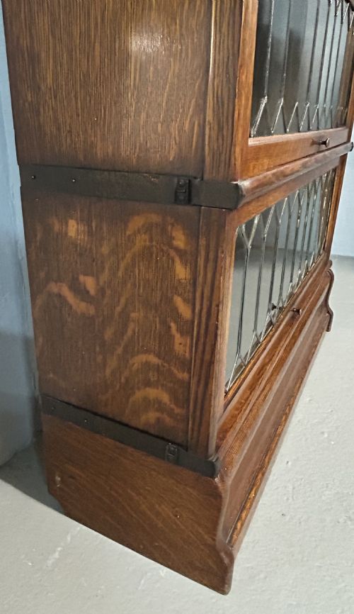 GLOBE WERNICKE 4 TIER BARRISTERS BOOKCASE - ADDITIONAL PHOTO 3