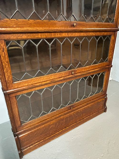 GLOBE WERNICKE 4 TIER BARRISTERS BOOKCASE - ADDITIONAL PHOTO 4