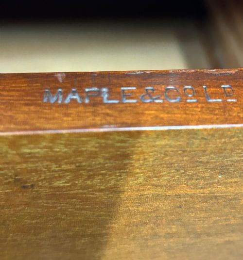 MAPLE AND CO GENTLEMENS CHEST OF DRAWERSCUPBOARD - ADDITIONAL PHOTO 8