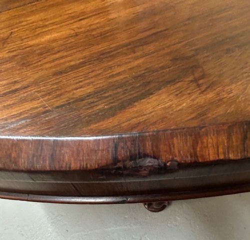 WILLIAM IV ROSEWOOD BREAKFAST TABLE - ADDITIONAL PHOTO 5