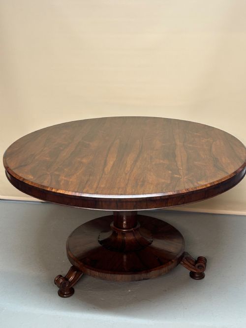 WILLIAM IV ROSEWOOD BREAKFAST TABLE - ADDITIONAL PHOTO 1