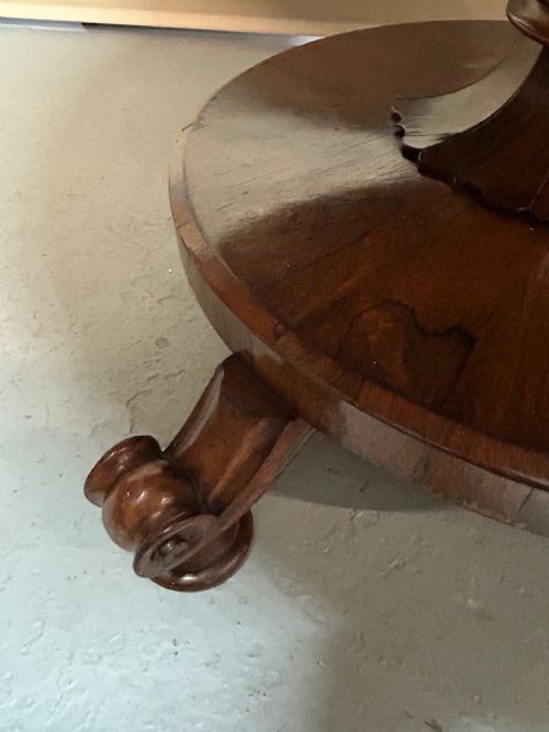 WILLIAM IV ROSEWOOD BREAKFAST TABLE - ADDITIONAL PHOTO 3
