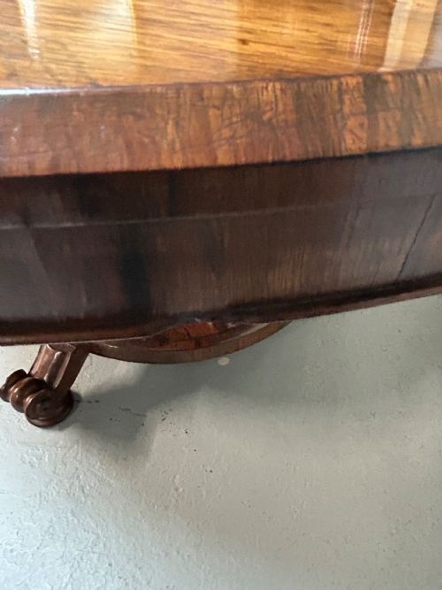WILLIAM IV ROSEWOOD BREAKFAST TABLE - ADDITIONAL PHOTO 4