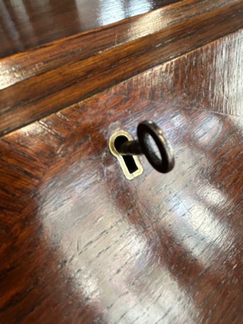 ART DECO OAK WRITING BUREAU - ADDITIONAL PHOTO 11