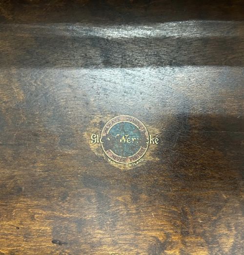 PAIR OF OAK GLOBE WERNICKE BARRISTERS BOOKCASES WITH LEADED DOORS - ADDITIONAL PHOTO 5