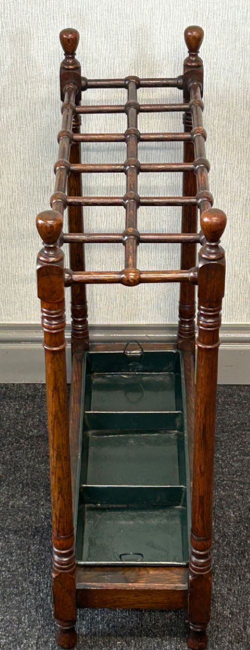 HEALS OF LONDON OAK UMBRELLASTICK STAND - ADDITIONAL PHOTO 1