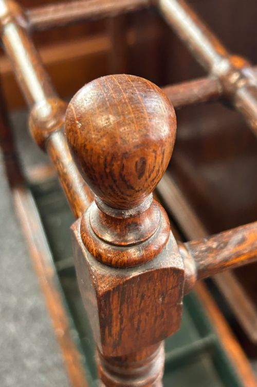 HEALS OF LONDON OAK UMBRELLASTICK STAND - ADDITIONAL PHOTO 6