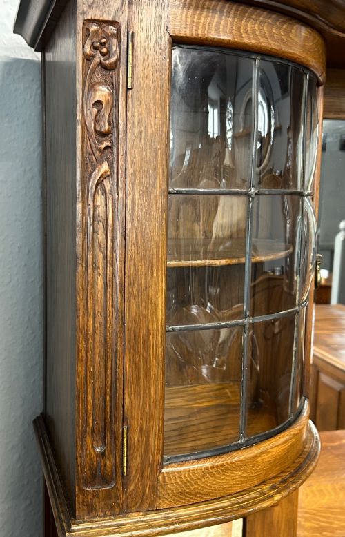 ARTS AND CRAFTS EDWARDIAN OAK SIDEBOARD - ADDITIONAL PHOTO 5