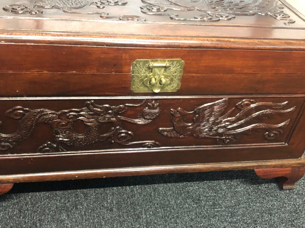 Camphor wood storage box View III