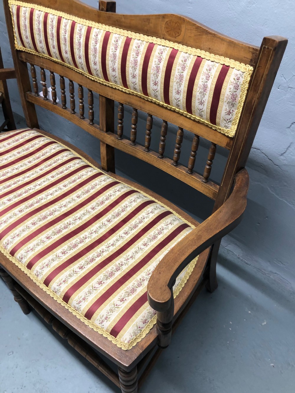 Edwardian 5pc parlour suite View IV