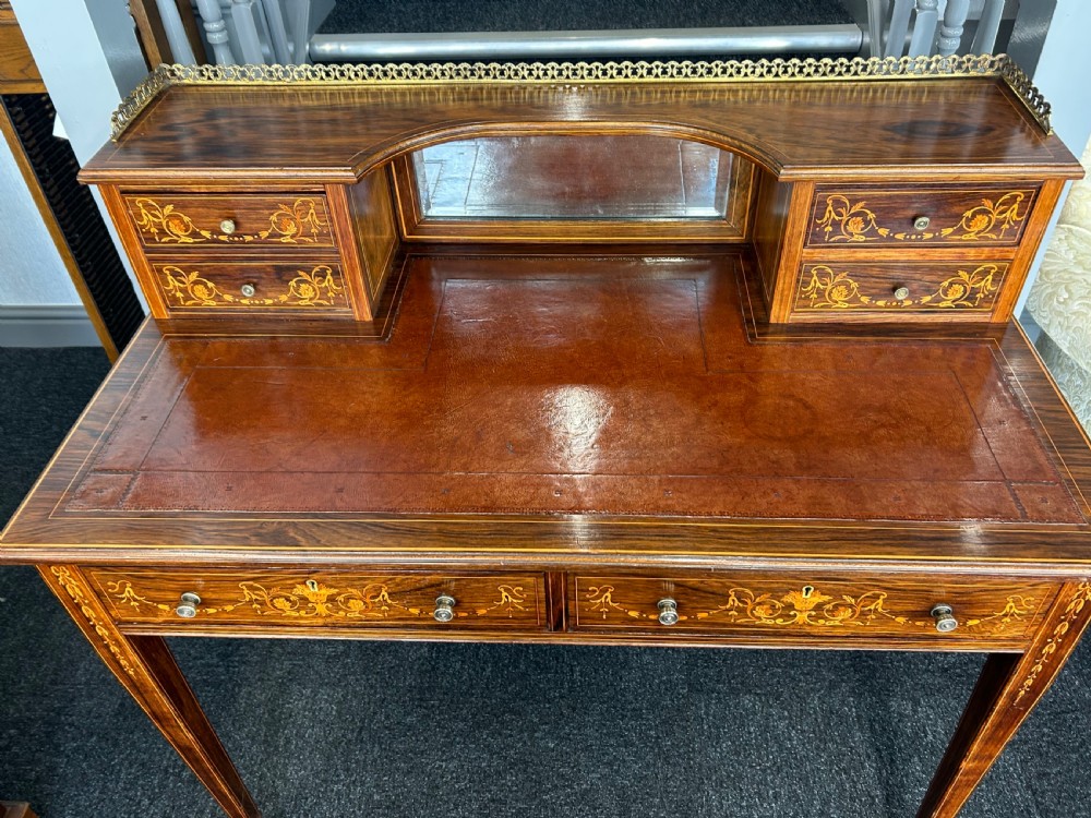 Ladies rosewood writing desk View VIII
