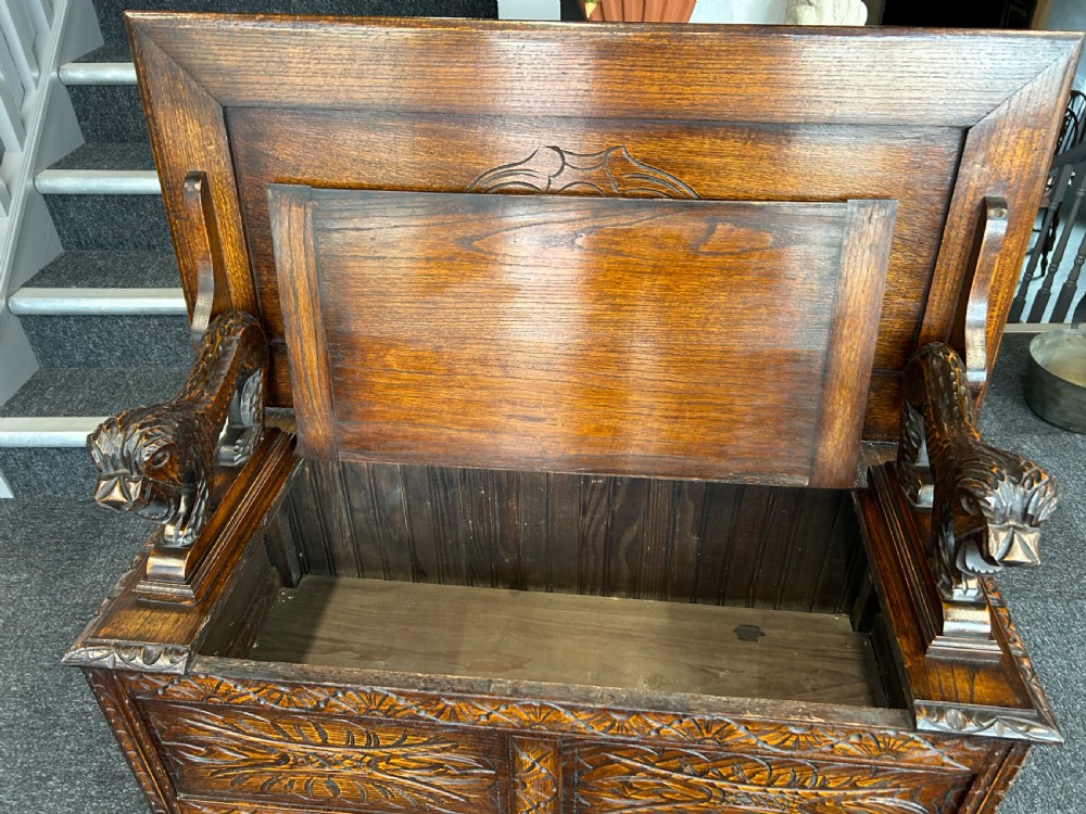 Oak monks bench  View VII
