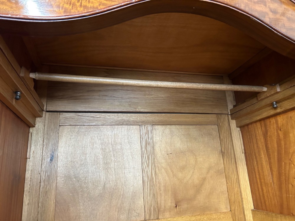 Mahogany French armoire View V