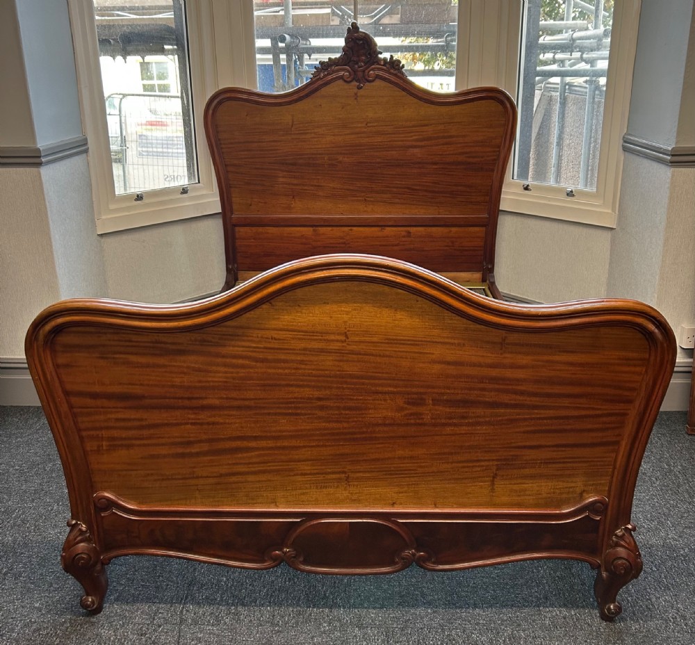 French mahogany bed