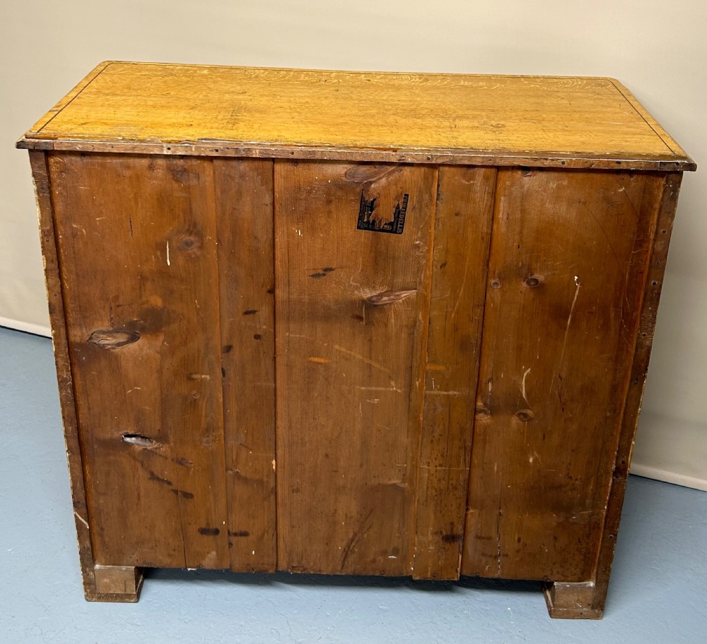 Pine Scumbled Chest Of Drawers  View VI