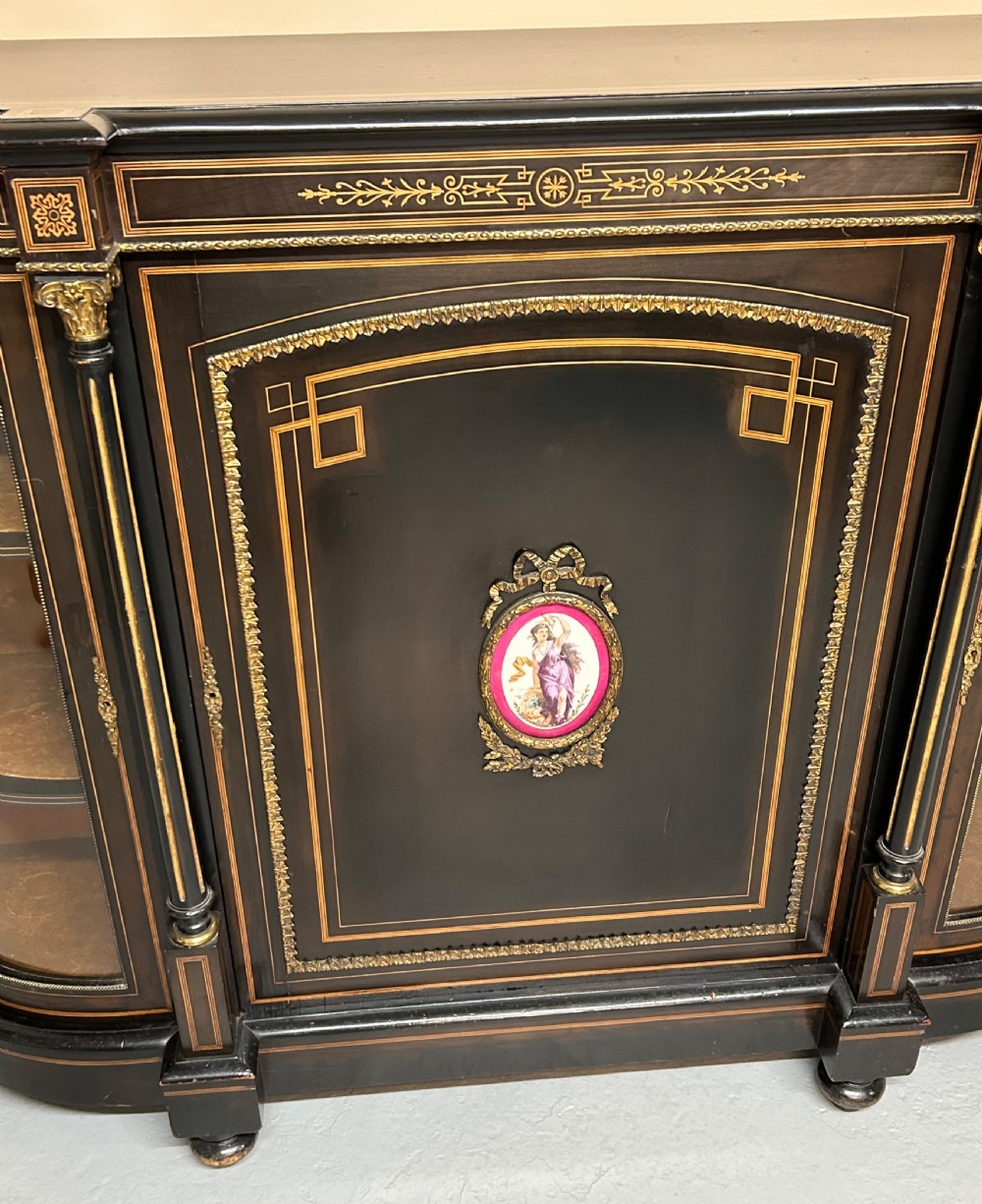 Victorian Ebonised Credenza View II