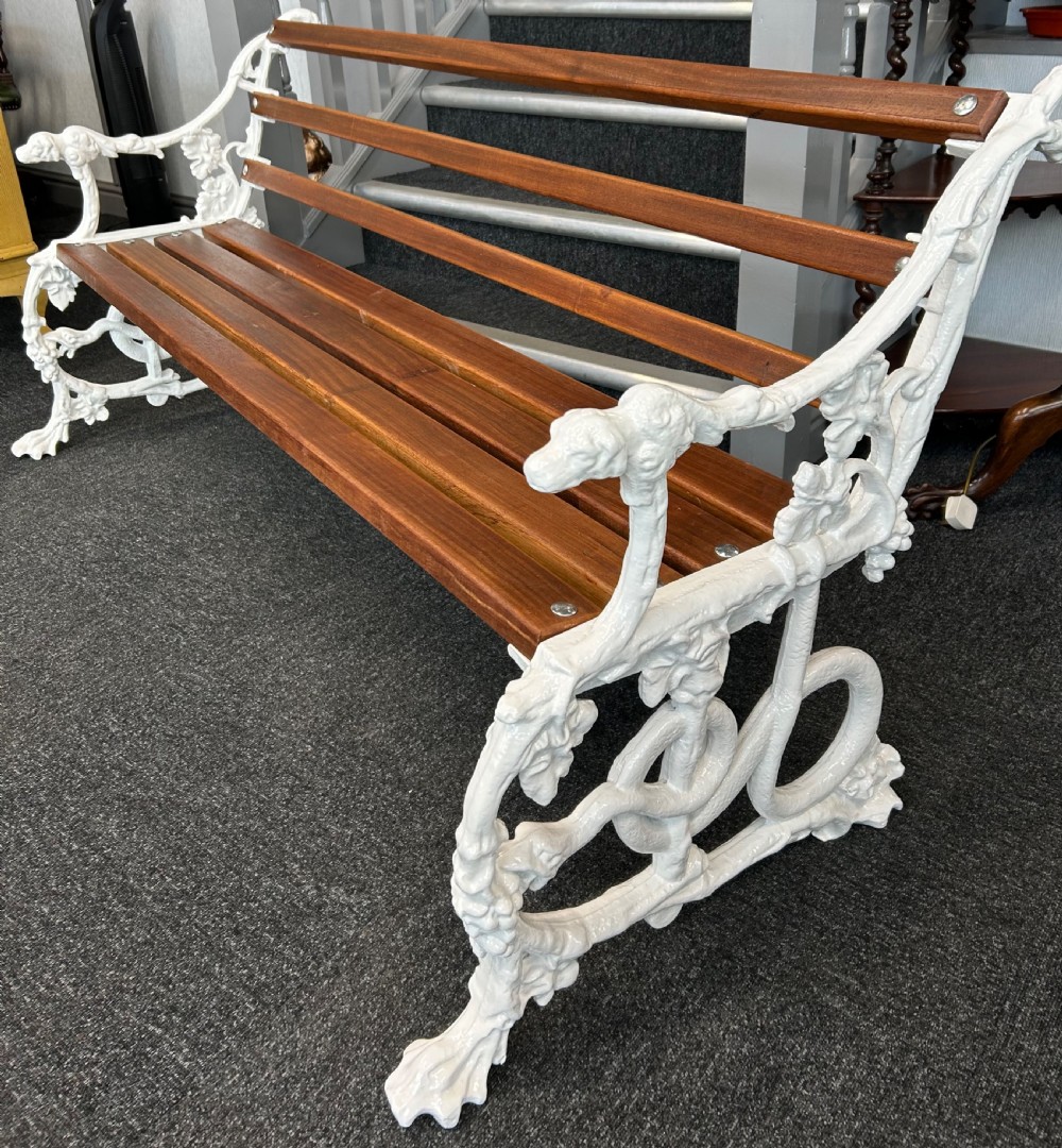 Coalbrookdale Dog and Serpent Bench