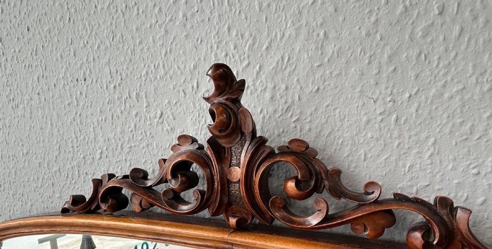 Victorian walnut marble top chiffonier  View V