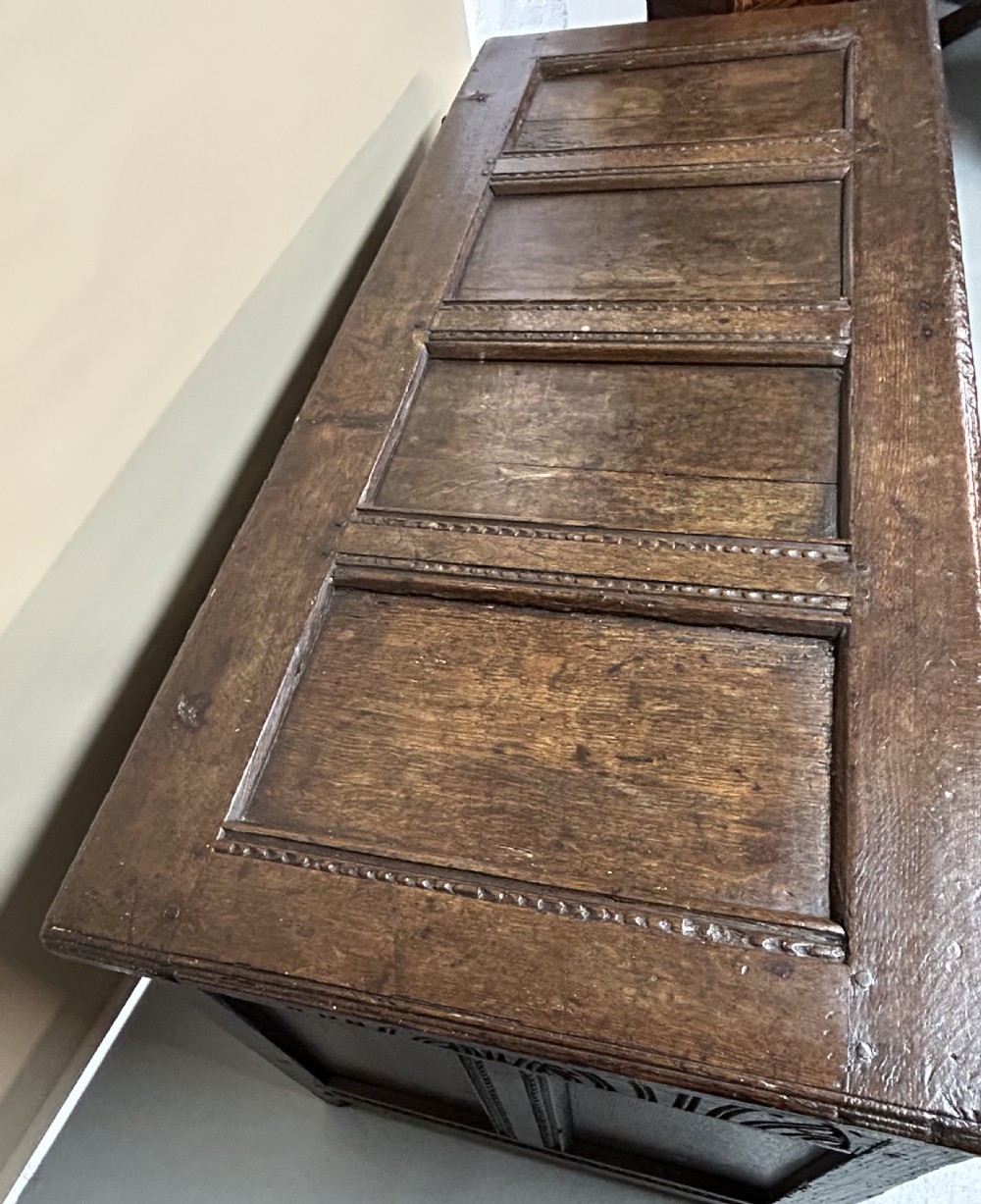 18th Century Oak Coffer View III