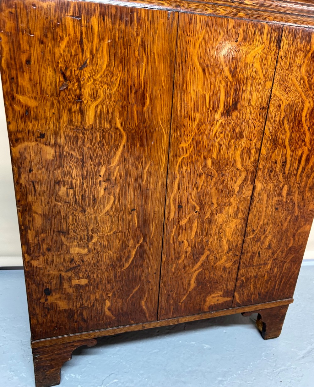 Oak Long Case Grandfather Clock  View VI