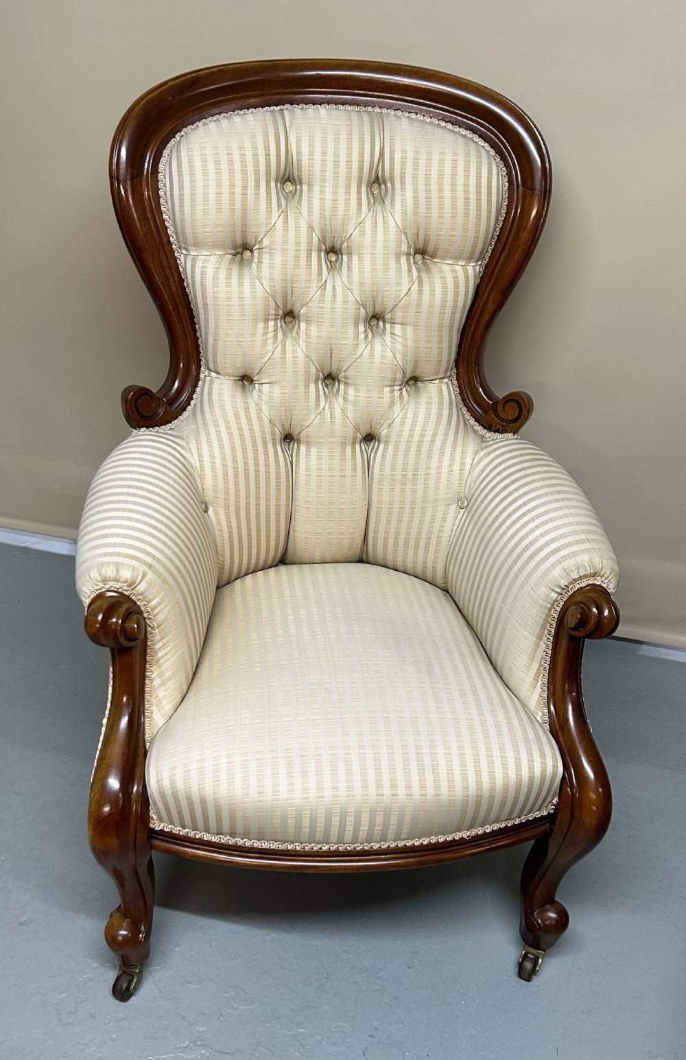 Victorian nursing chair