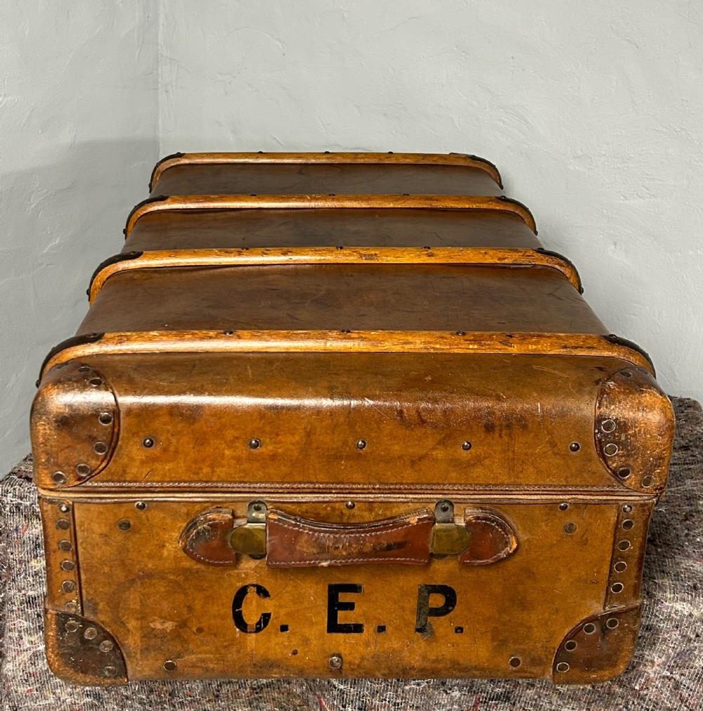 Vintage steamer trunk View II