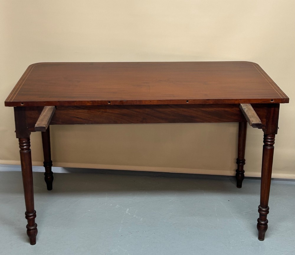 Pair of Georgian mahogany console tables View VII