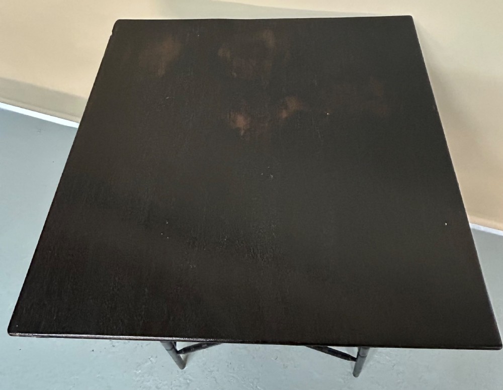 Aesthetic movement ebonised side table View V