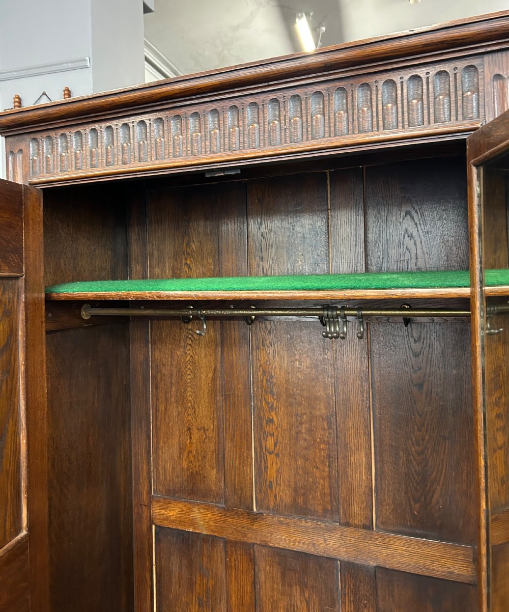 Maple and Co oak hall robe View VII