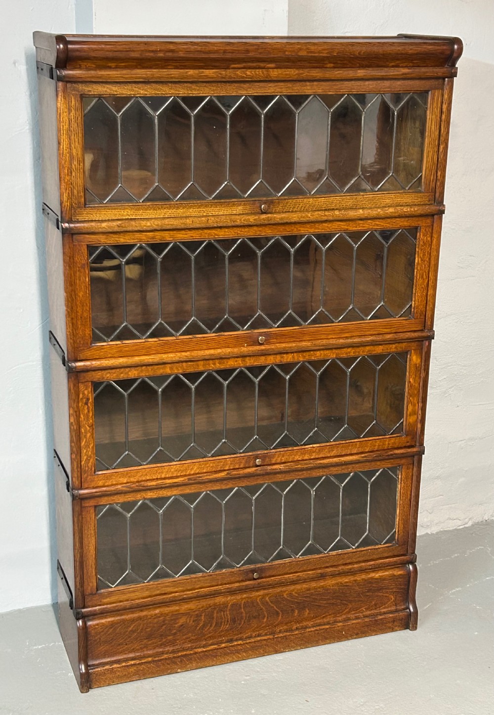 Globe Wernicke 4 tier barristers bookcase 