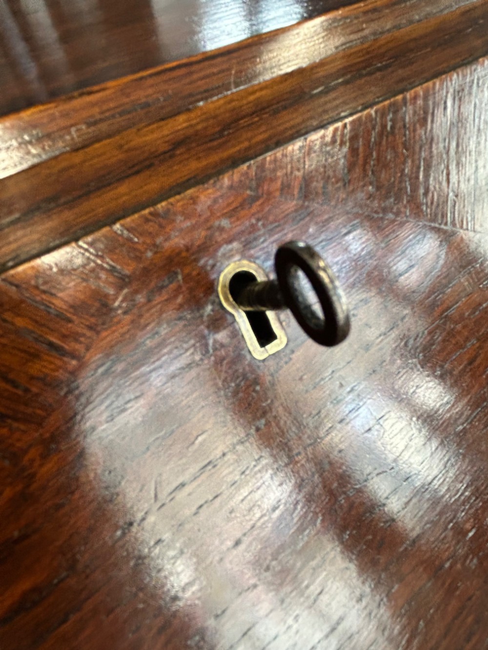 Art Deco Oak Writing Bureau View XII