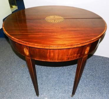 Regency Demi-lune Tea Table C1820 - Sale