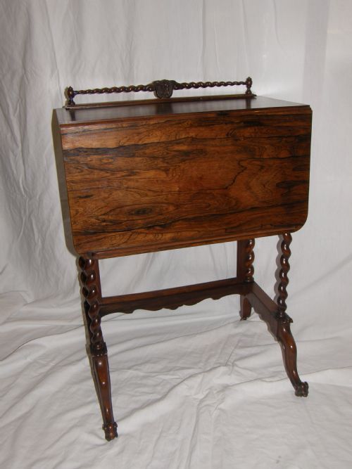 Regency Rosewood Reading Table