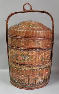 Antique Chinese Wedding Basket