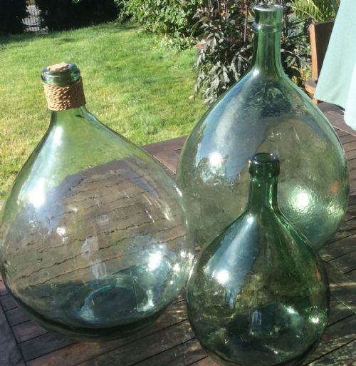 Three 19th Century Calvados Jars
