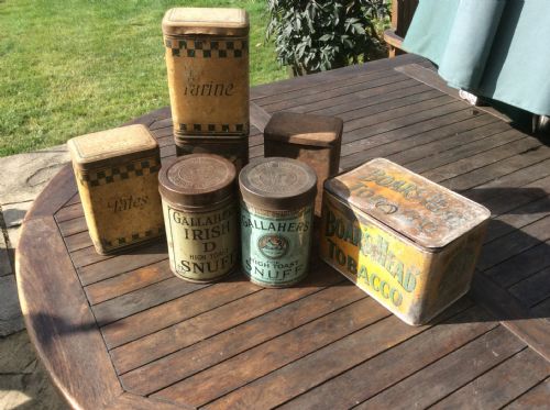 Collection of Advertising Tins