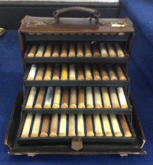 Salesman's Travelling Spice Sample Case