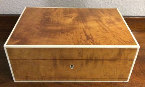 Satinwood and Ivory Humidor