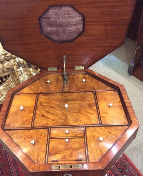 fig 1. Biedermeier work table