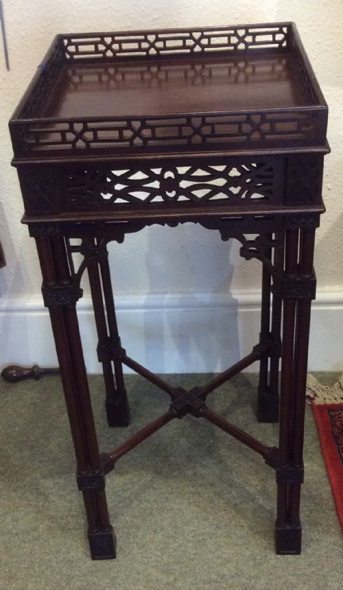 Mahogany Urn Stand
