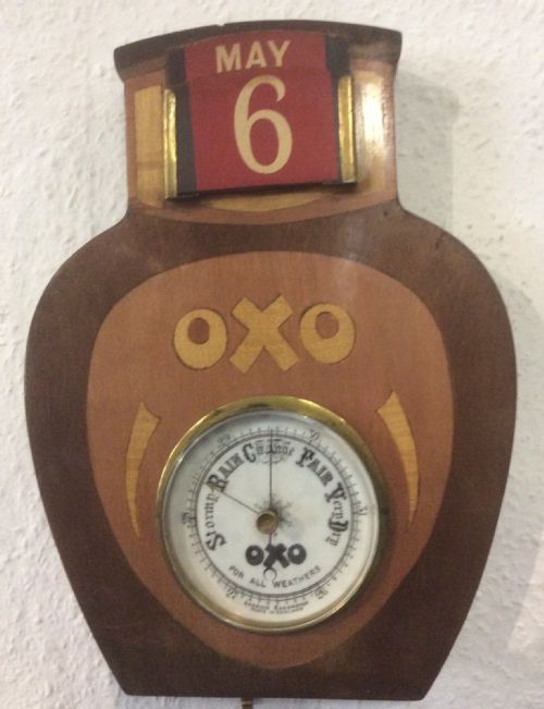 Oxo Advertising Perpetual Calander and Barometer